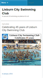 Mobile Screenshot of lisburncityswimmingclub.org